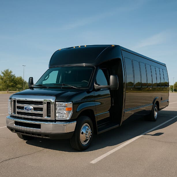 Charter Bus Rental North Richland Hills 18 Passenger Minibus