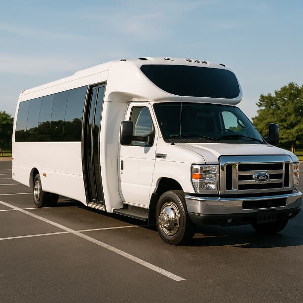 Charter Bus Rental North Richland Hills 20 Passenger Minibus